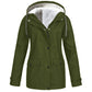 🔥This Week's Special Price:£23.99!!🧥💦Women's Plush-Lined Windproof Hooded Jacket-Unleash Style and Durability in Any Storm!
