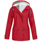 🔥This Week's Special Price:£23.99!!🧥💦Women's Plush-Lined Windproof Hooded Jacket-Unleash Style and Durability in Any Storm!