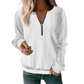 ⏳Limited Time 50% Off!🎉Women’s Half-Zip Cable Knit Sweatshirt