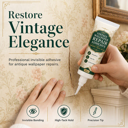 🔥LAST DAY SALE - BUY 1 GET 1 FREE!!🏡Clear Wallpaper Seam Repair Glue