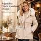 ⏳LAST DAY — ONLY £24.99!!🔥🍁 Women’s Faux Fur-Lined Padded Winter Parka