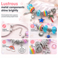 🎄Last Day Sale 50% OFF 💞50K+ SOLD! 📿Kids DIY Charm Bracelet Making Kit💎