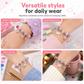 🎄Last Day Sale 50% OFF 💞50K+ SOLD! 📿Kids DIY Charm Bracelet Making Kit💎