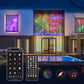 🎁🎄LAST DAY SALE 50% OFF!!✨Waterproof LED Curtain String Lights – DIY Patterns, Music Sync & App Control