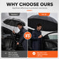 🔥LAST DAY SALE ONLY ￡13.99!!☔Extra Large Windproof Folding Umbrella –Auto Open, Stormproof & UV-Blocking ☔☀️Compact, Durable & Perfect for British Weather – No More Soaked Commutes!🛡️🇬🇧