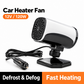 ⏰LIMITED TIME PRICE: ONLY ￡14.99!!!🔥Portable Car Heater Defroster with 360-Degree Rotating Base