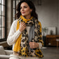 🎁🍂LAST DAY SPECIAL PRICE!-￡7.99!!✨🧣 Versatile Lightweight Leopard Print Shawl Scarf