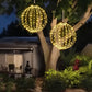 ✨LAST DAY SALE ONLY ￡11.99!!🎄360° glow, collapsible design, weatherproof metal – perfect for patios, gardens & holidays🎅