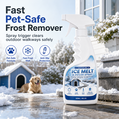 🔥Last Day Promotion 50%OFF!❄️🐾Outdoor De-Icing & Snow Melting Spray – pet-safe, dissolves frost on contact. Clear steps, walkways & patios fast! 🛡️✅