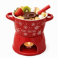 🎅Best Gift Idea - ONLY ￡12.99!!🎁🍫Christmas Ceramic Chocolate Fondue Mug Set🫕