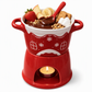 🎅Best Gift Idea - ONLY ￡12.99!!🎁🍫Christmas Ceramic Chocolate Fondue Mug Set🫕