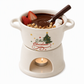 🎅Best Gift Idea - ONLY ￡12.99!!🎁🍫Christmas Ceramic Chocolate Fondue Mug Set🫕