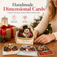 🎅Christmas HOT SALE - ￡9.99!!💞50K+ SOLD!✨DIY 3D Christmas Greeting Cards  6-Piece Set