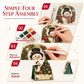 🎅Christmas HOT SALE - ￡9.99!!💞50K+ SOLD!✨DIY 3D Christmas Greeting Cards  6-Piece Set