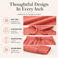🔥LAST DAY PROMOTION 50% OFF🧶Cozy Head Coverage, Customizable Fit💖Women's Casual Hooded Sweater With Drawstring