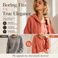 🔥LAST DAY PROMOTION 50% OFF🧶Cozy Head Coverage, Customizable Fit💖Women's Casual Hooded Sweater With Drawstring