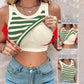 💖LAST DAY SPECIAL SALE 50% OFF🍃💖Women's Ribbed Stretchy Tank Top with Built-in Bra